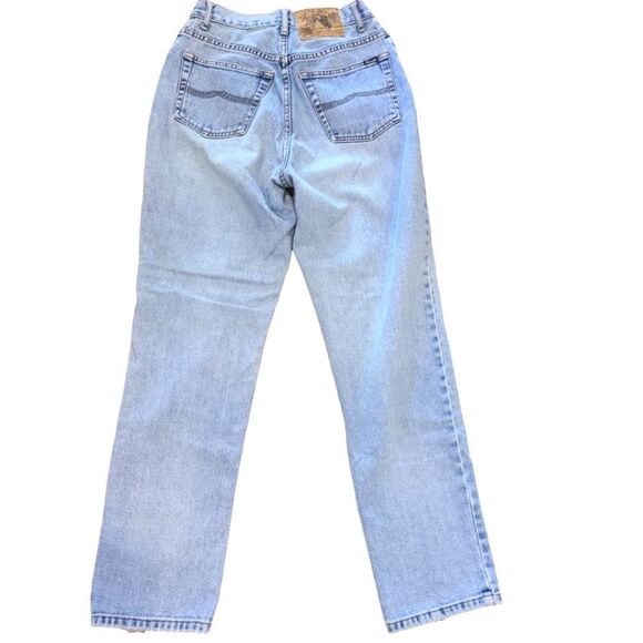Façonnable Jeans Super High-Rise Straight Light Wash Blue Denim, Soft,  Y2K | 8 - Picture 2 of 12